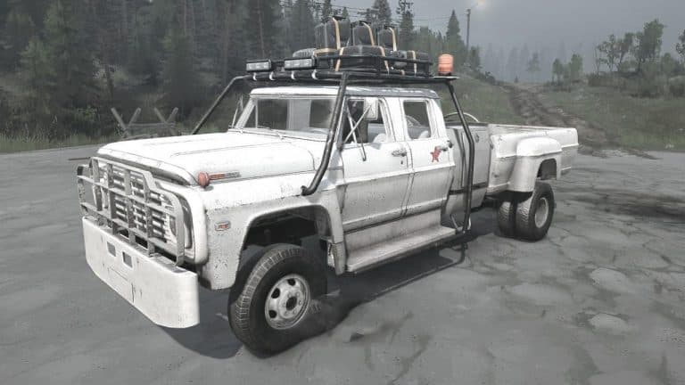 Snowrunner ford f750 улучшения