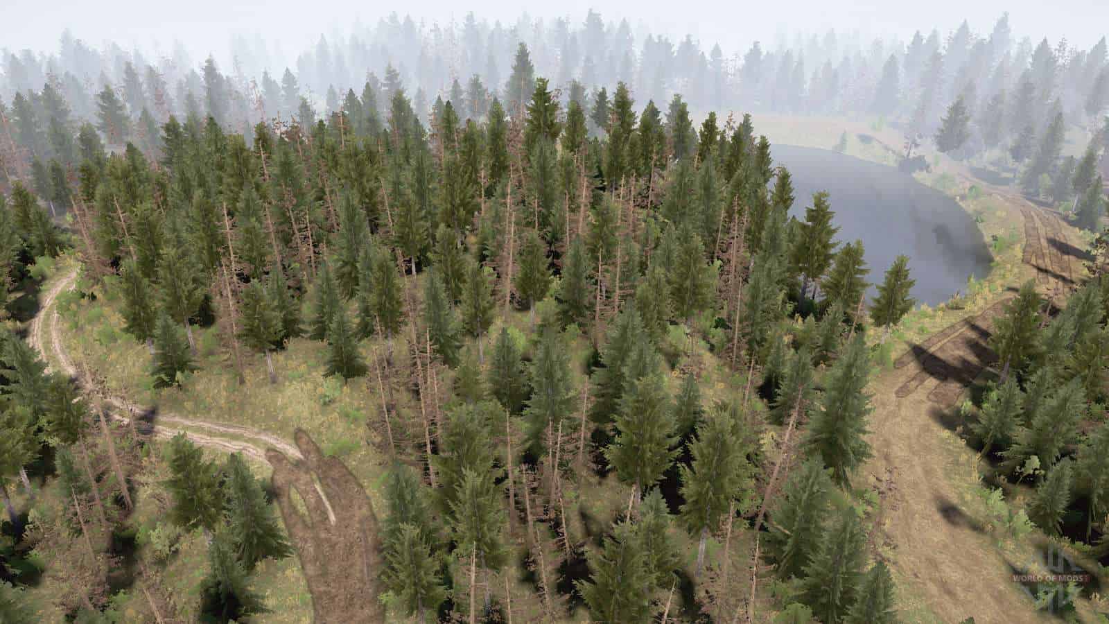 Onigmɑ River Map - MudRunner / SnowRunner / Spintires