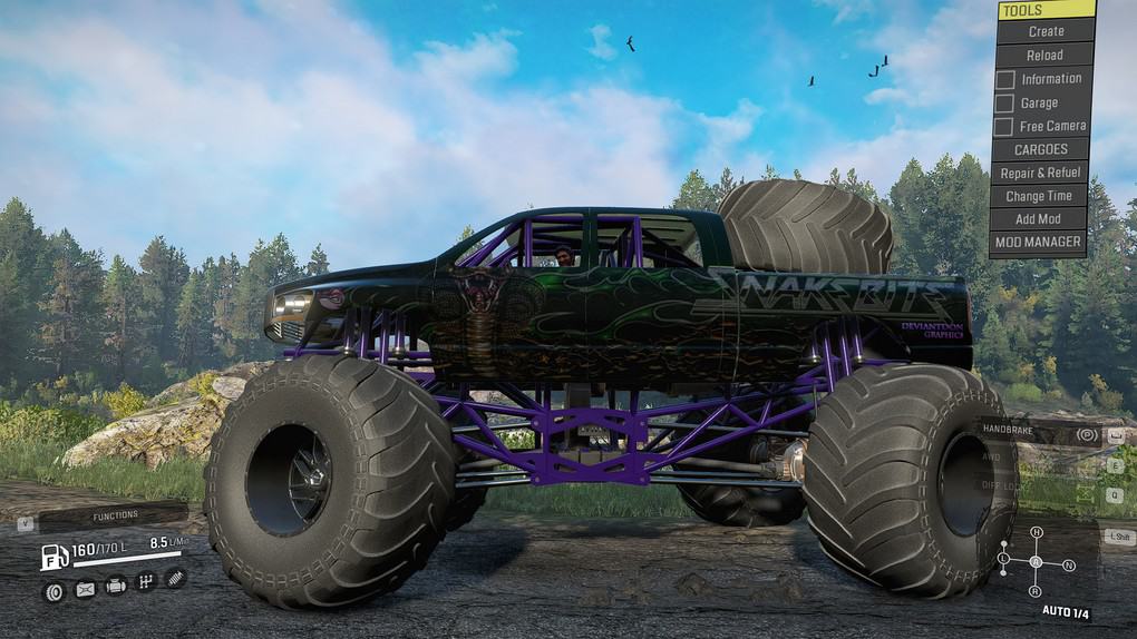 Monster truck v18.03.18 - MudRunner / SnowRunner / Spintires